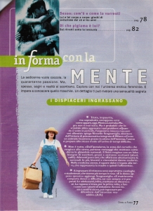in forma con la mente